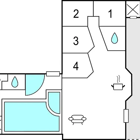 Nyaraló Stunning In Thisted With Sauna Thisted